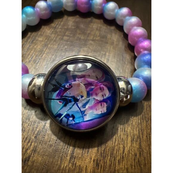 Kpop Demon Hunters Beaded Elastic Bracelet For Girls - Picture 2 of 2